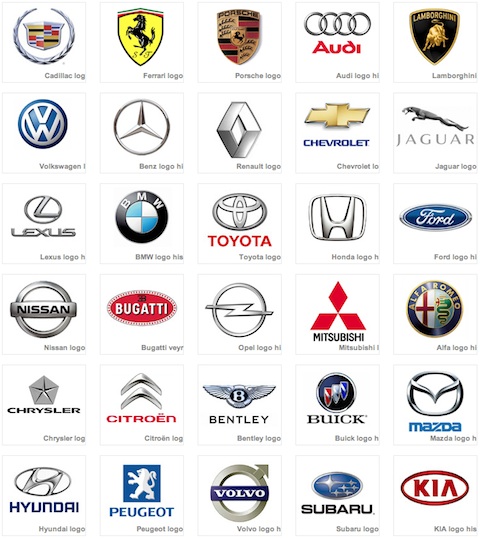 Todas las marcas de coches con nombres - Imagui